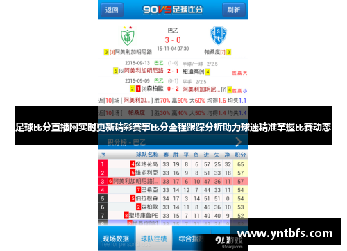 实时足球激情，比分即时足球比分网引领观赛新风尚