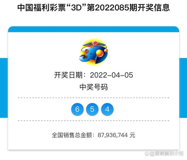 福彩3D开奖结果，今日揭晓的幸运时刻