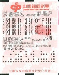 2021020双色球开奖结果揭晓，幸运数字引领新年好运