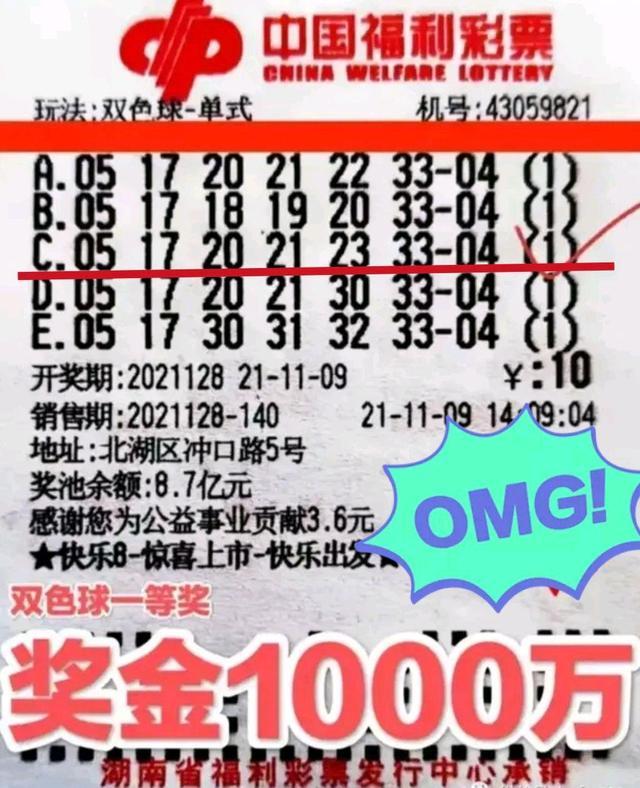 2021年双色球001期，梦想与希望的启航