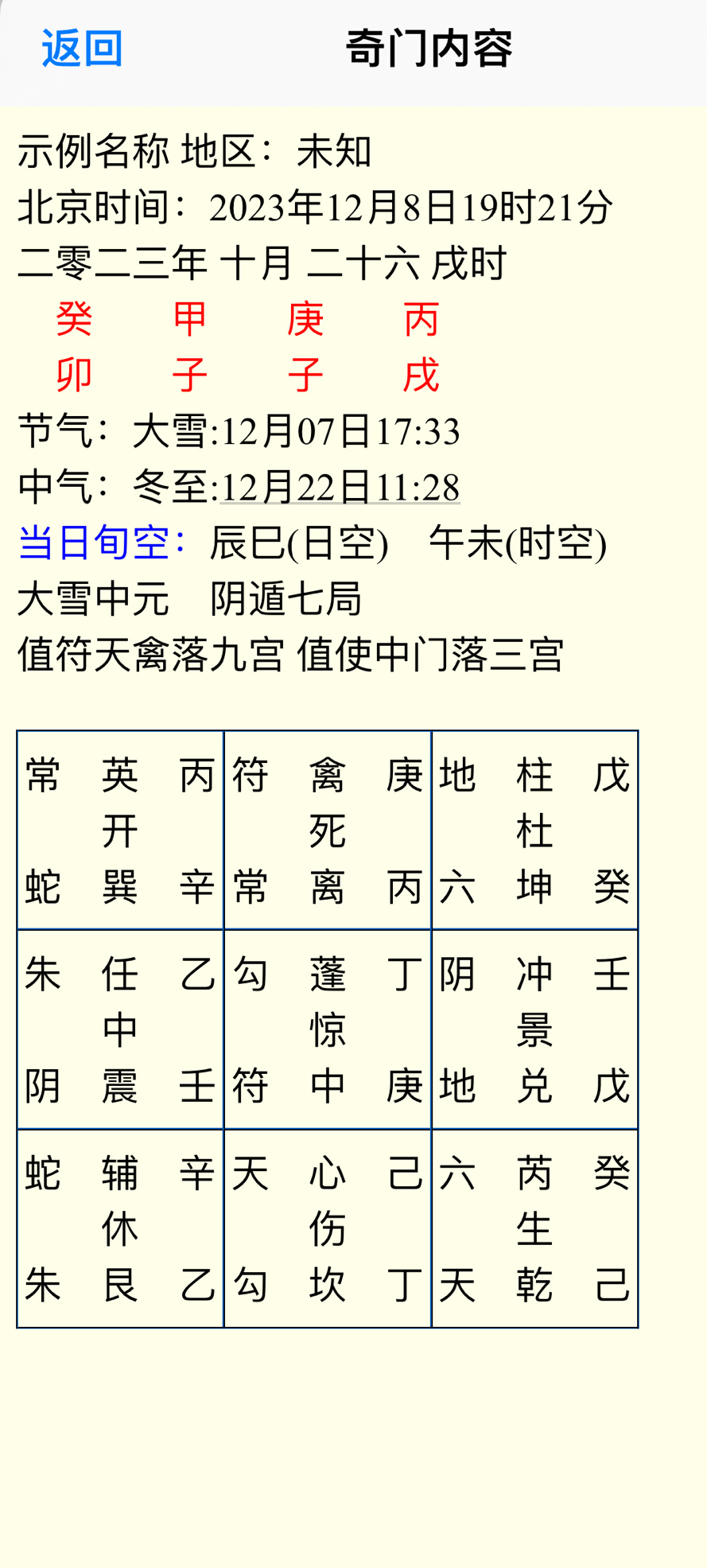 鬼六神算